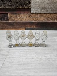 Lot Of 6 Iser-Kristall Salt And Pepper Shakers A6