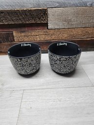 2 KEITH HARING ARTIST RAMEN BOWLS A6