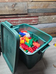 Green Bin Full Of Blocks A6