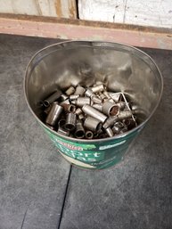 Tin Of Sockets And Misc Tools Lot B2