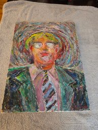 Oil Or Acrylic On Canvas A14