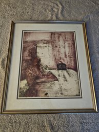 Framed Print Unsigned B28