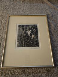 Ann Chernow Signed Print Bird Of Paradise B34