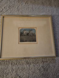 PETER BARGER AMERICAN ARTIST PENCIL SIGNED COLOR ETCHING B36