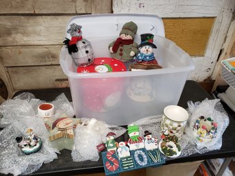 Snowman Decor Lot B1