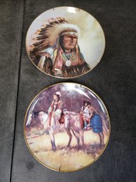 Vtg Native American Decorative Plate Lot K1