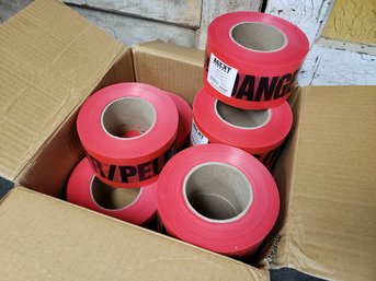 New Agent 'danger' Barricade Tape Lot B4