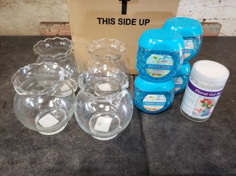 Gel Bead And Vase Lot K2