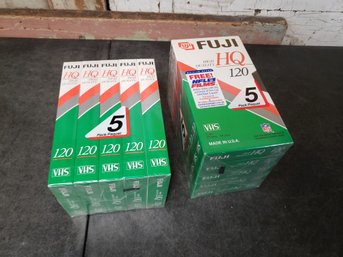 New Fuji VHS Tapes Lot K2
