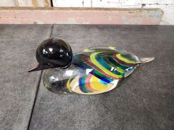 Murano Glass Duck K2