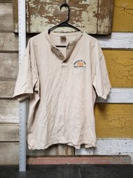 XL Mohegan Sun Henley Shirt CRb