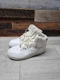 Nike Air Force 1 High White Sneakers Men's Size 10 A1