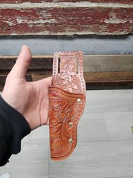 Vtg Toy Cap Gun Holster A1