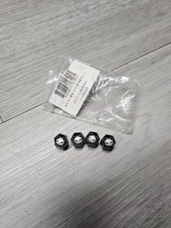 4pcs Angry Panda Logo Tire Valve Stem Air Caps Covers A1