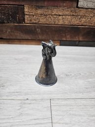 Silverplate Elephant Candle Snuffer A1