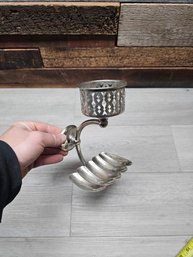 1890 Wilwear Nickel Plated Brass Soap And Glass Holder True Vintage A1