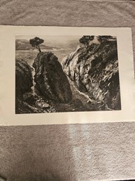 Art Werger Signed And Numbered Etching 13/25 Title 'seaward South Cannon' B58