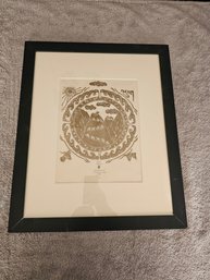 Title: Blue Sheep Homage Artist: Betsy Bowen Year: 2004 Edition: 4/40 B66