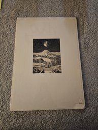 Signed Numbered Gunther Wittenberg Etching B80