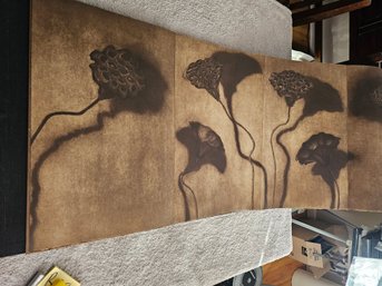 Signed Jenni R. Friedman Numbered 7/13 Intaglio Print Rives BFK Tan And Canson Tobacco Paper B88