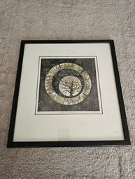 Framed Signed Taylor 09 Titled In 'the Milky Way' Litho? C11