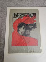 Original Artwork For Harper's Bazar March 1907 C16