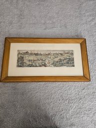 Rothenburg, Germany November 1958 Giesendorfer View Of Rothenburg C22