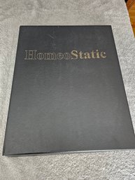 Homeostatic Art Portfolio By Bradlee Shanks #13 (missing Cd) C28