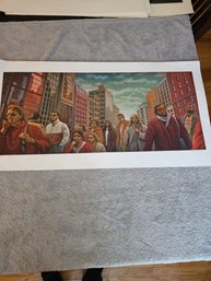 Art Werger Signed Etching Numbered 8/25 Titled Undertow  C42