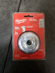 New Milwaukee Knot Cup Wire Brush C2
