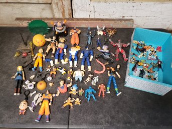 Vtg Toys Lot Dragonball Z Halo And More! H2