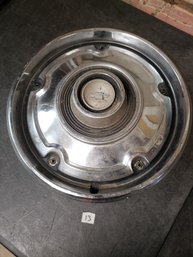 Vtg Chevrolet Hubcap R1b#13