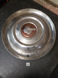 Vtg Pontiac 'chief' Hubcap R1b#17