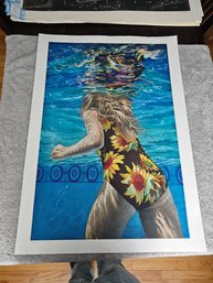 Art Werger Signed Etching 1998 Titled Psyche 29/35 C58