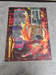 Mixed-media Collage Artwork C75