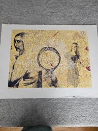 Beth Conklin Signed Etching Titled Distortion What Do You See Numbered 2/6 C86