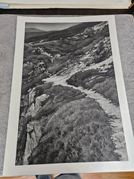 Art Werger Signed Etching Titled Memory And Presence Situation 5/10 2001 C92