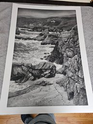 Art Werger Signed Etching Titled Memory And Presence Location 5/10 2001 C93