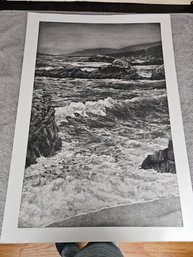 Art Werger Signed Etching Titled Memory And Presence Existence 5/10 2001 C94