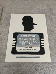 The Poster Factory, Untitled, 1970, Screen Print. D09