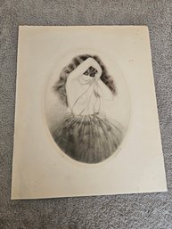 Gaston Cirmeuse Signed Etching Numbered 61/110  D48