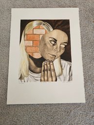 Beth Conklin Signed Etching Titled 'sanctuary' 2nd Edition 3/10 D51