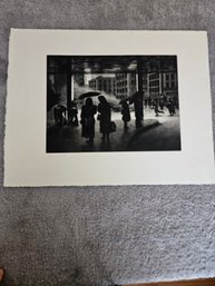 Art Werger Signed Etching 60/75 Titled Seeking Shelter 1991 D58