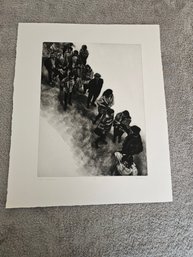 Art Werger Signed Etching 2001 Titled Lines:expectations 8/75 D61
