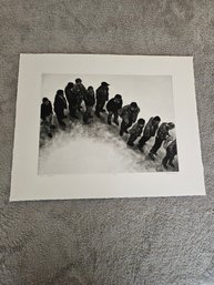 Art Werger Signed Etching 2001 Titled Lines: Impatience D68