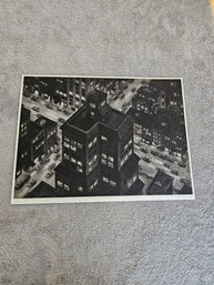 Art Werger Signed Etching Titled Above And Beyond 29/30 1994 D72