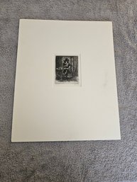 John Sloan (1871-1954), The Green Hour (or Angna Enters In The Green Hour), Etching, 1930 D77