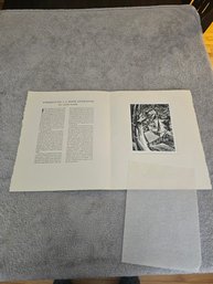 Lynd Kendall Ward, (1905-1985), Undercliff, 1948, Wood Engraving, Published By The Woodcut Society, NY D78