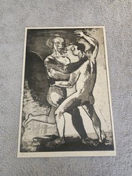 Vtg John Kacere Aquatint D80