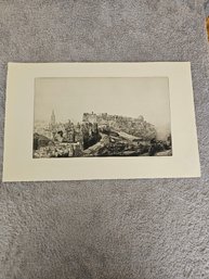 Andrew Watson Turnbull Signed Etching E3